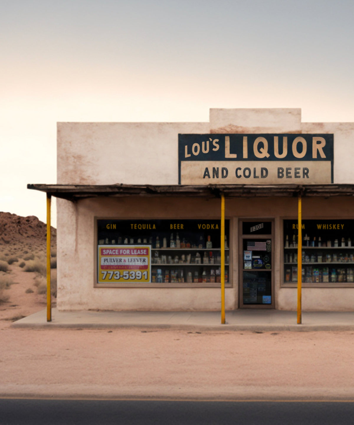 Roadside Remains #5 of 6 - Lou's Liquor by Head West Studio