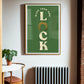 Make Your Own Luck Typography Poster