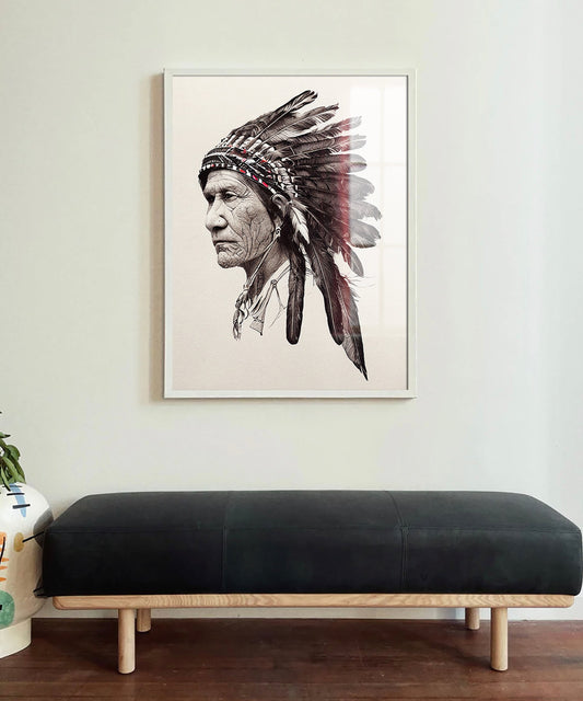 Native American Chief Portrait