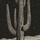 Block Print Desert #1 of 3 - Saguaro