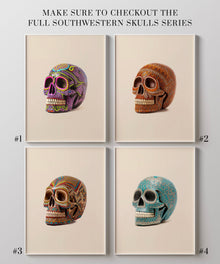 Southwestern Skulls #3 of 5 by Head West Studio