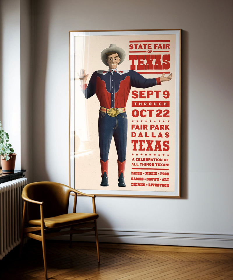 State Fair of Texas Poster #1 by Head West Studio