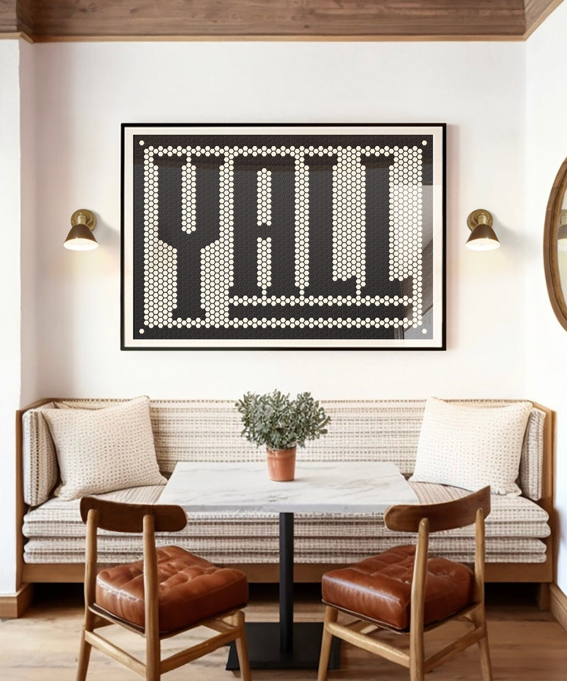 Y'all Means All Tiles by Head West Studio