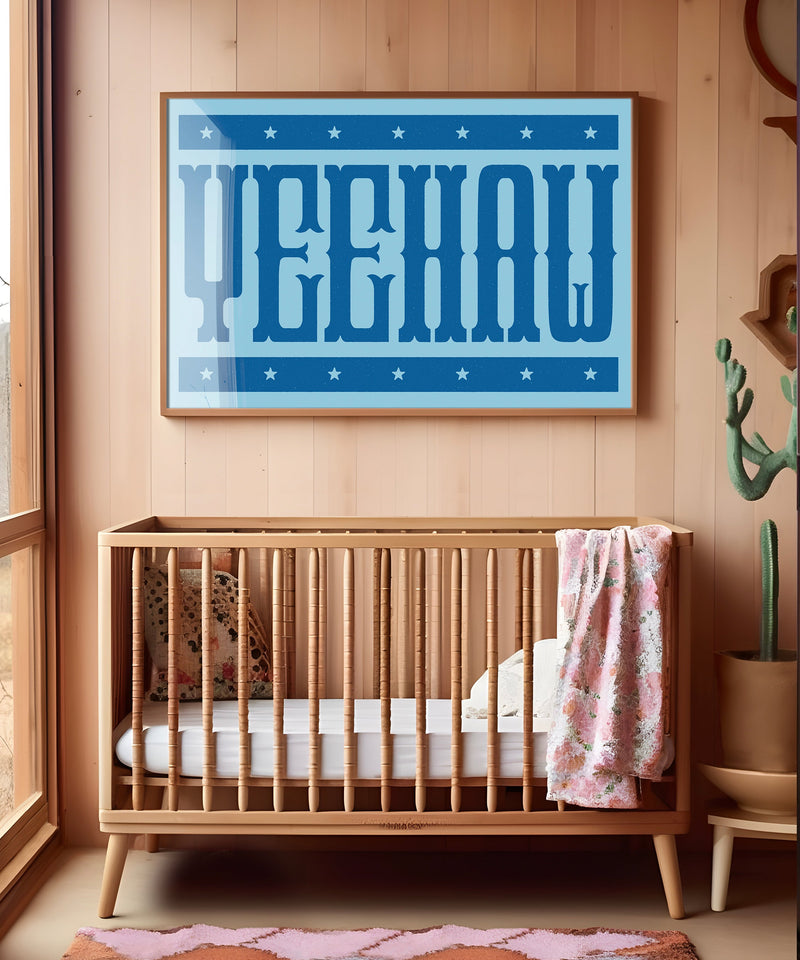 Yeehaw Horizontal by Head West Studio
