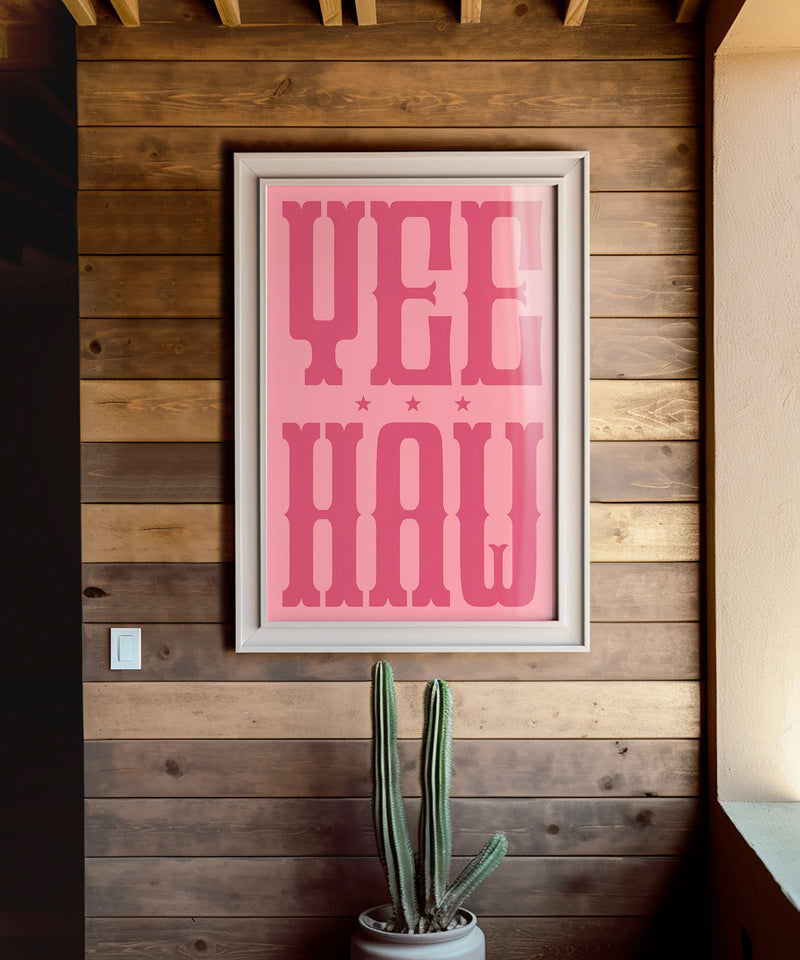 Yeehaw Vertical by Head West Studio