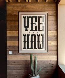Yeehaw Vertical by Head West Studio